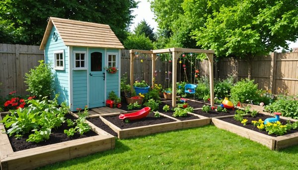 Créez un havre de jeu magique pour enfants dans votre jardin urbain : astuces et conseils pratiques !